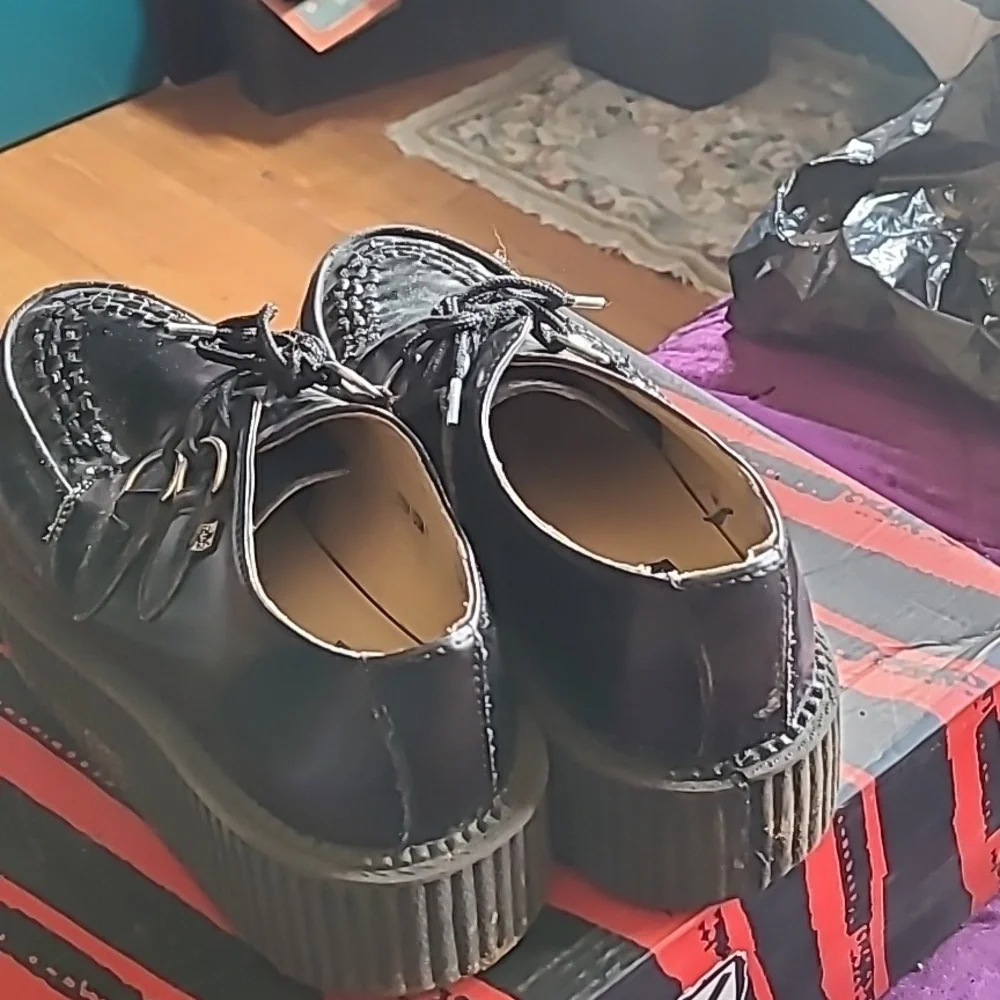 Black platform TUK creeper - Picture 3 of 3